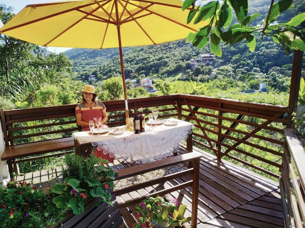 Casa Na Montanha Com Vista Para O Mar Florianopolis Exterior photo