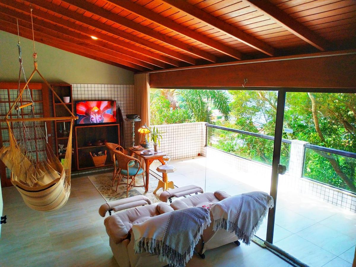 Casa Na Montanha Com Vista Para O Mar Florianopolis Exterior photo